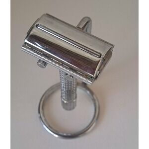 Dorco Stainless Steel Double Edge Safety Razor w/ Stand